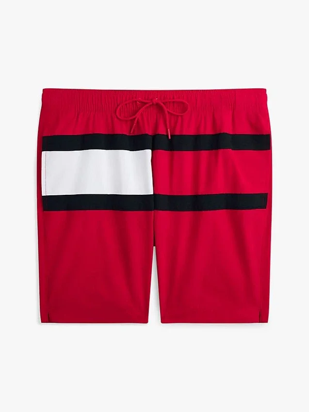 Bañador con logotipo de bandera de 18 cm Bañador con logotipo de bandera de 18 cm