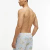 Bañador de 18 cm con estampado floral Bañador de 18 cm con estampado floral