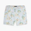 Bañador de 18 cm con estampado floral Bañador de 18 cm con estampado floral