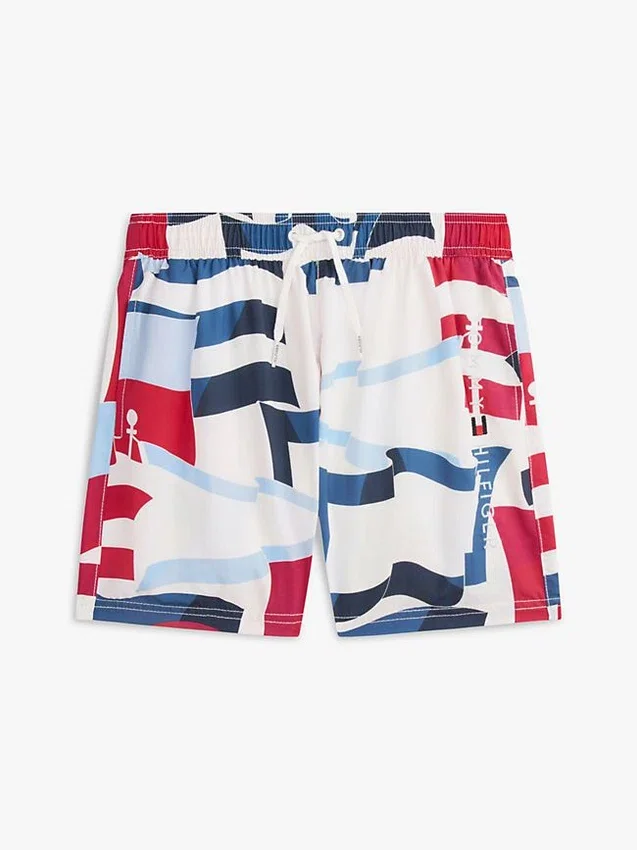 Bañador infantil con estampado integral Bañador infantil con estampado integral