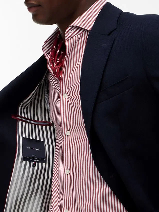 Blazer de lana Hopsack Blazer de lana Hopsack