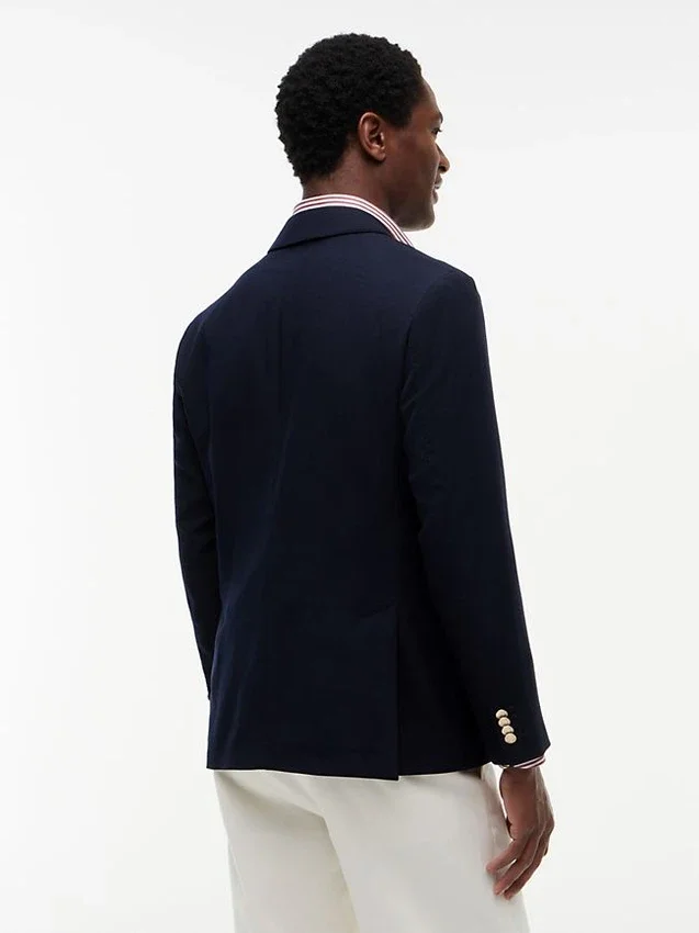 Blazer de lana Hopsack Blazer de lana Hopsack