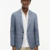 Blazer de lino de corte regular de New York Label