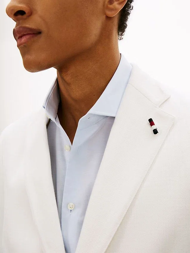 Blazer de sarga sin forro Blazer de sarga sin forro