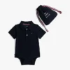 Body tipo polo para bebés y bolsa de regalo Body tipo polo para bebés y bolsa de regalo