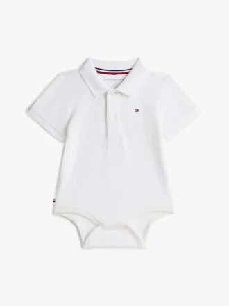 Body tipo polo para bebés y bolsa de regalo
