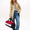 Bolsa de lona con bloques de color y logotipo de Tommy Bolsa de lona con bloques de color y logotipo de Tommy