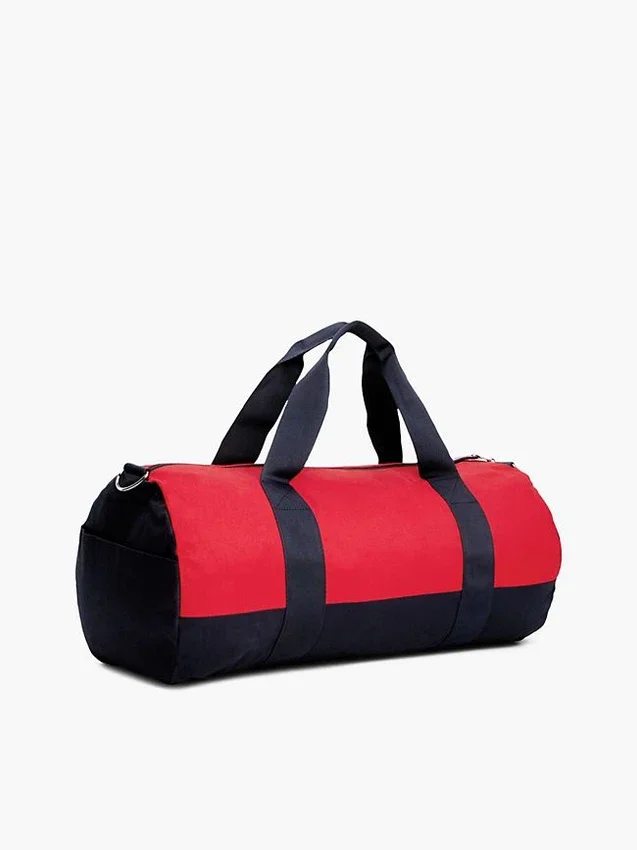 Bolsa de lona con bloques de color y logotipo de Tommy Bolsa de lona con bloques de color y logotipo de Tommy