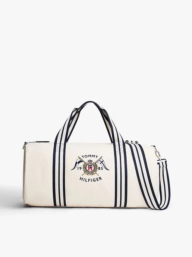 Bolsa de lona con escudo náutico Bolsa de lona con escudo náutico