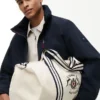 Bolsa de lona con escudo náutico Bolsa de lona con escudo náutico