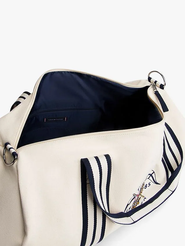 Bolsa de lona con escudo náutico Bolsa de lona con escudo náutico