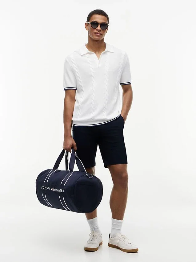 Bolsa de viaje con el logotipo de Tommy Bolsa de viaje con el logotipo de Tommy
