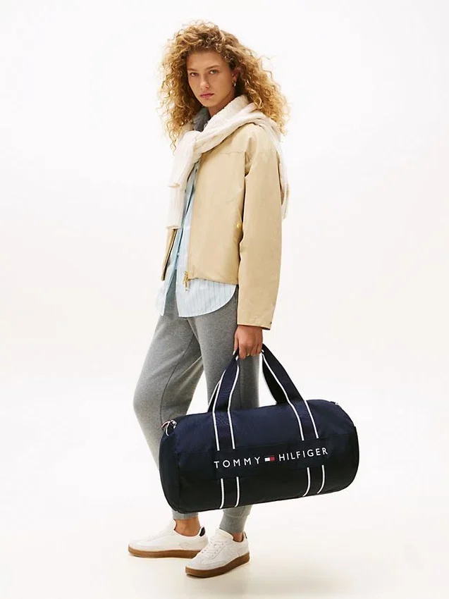 Bolsa de viaje con el logotipo de Tommy Bolsa de viaje con el logotipo de Tommy