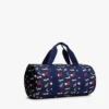 Bolsa de viaje con estampado de banderas náuticas Bolsa de viaje con estampado de banderas náuticas