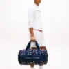 Bolsa de viaje con estampado de banderas náuticas Bolsa de viaje con estampado de banderas náuticas