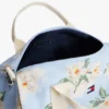 Bolsa de viaje con estampado floral para niños