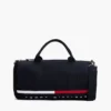 Bolsa de viaje con logotipo y rayas de bandera para niños