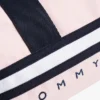 Bolsa de viaje con logotipo y rayas de bandera para niños
