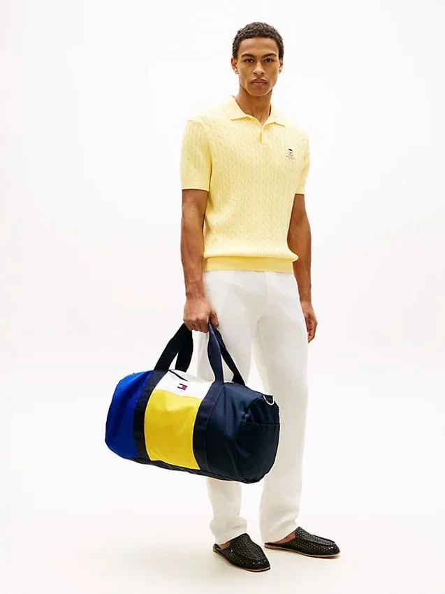 Bolsa de viaje resistente al agua con bloques de color Bolsa de viaje resistente al agua con bloques de color