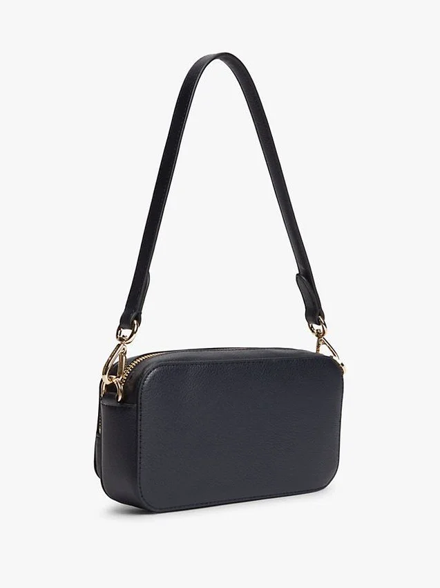 Bolso bandolera con rayas emblemáticas Bolso bandolera con rayas emblemáticas