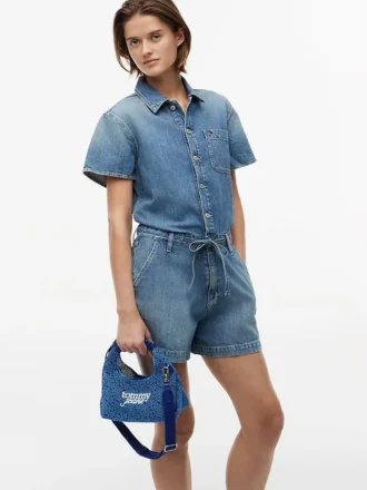 Bolso bandolera de ganchillo Tommy Jeans