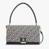 Bolso bandolera Jacquard con cierre Monogram Bolso bandolera Jacquard con cierre Monogram