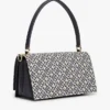 Bolso bandolera Jacquard con cierre Monogram Bolso bandolera Jacquard con cierre Monogram