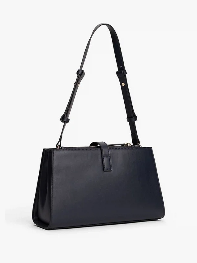 Bolso de hombro con monograma pulido Bolso de hombro con monograma pulido