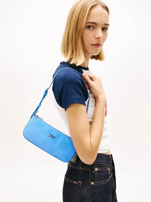 Bolso de hombro de ante Tommy Jeans Bolso de hombro de ante Tommy Jeans