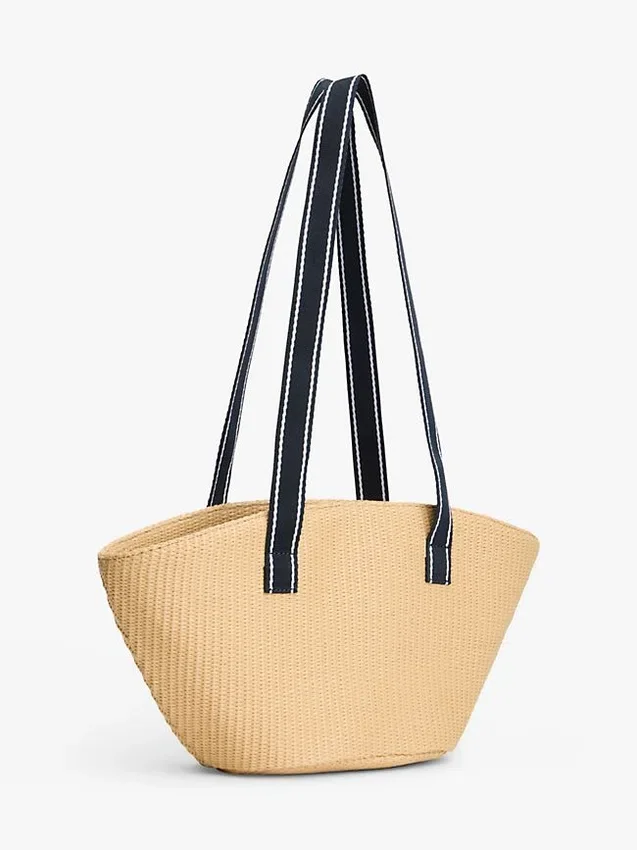 Bolso de hombro de rafia para niña Bolso de hombro de rafia para niña