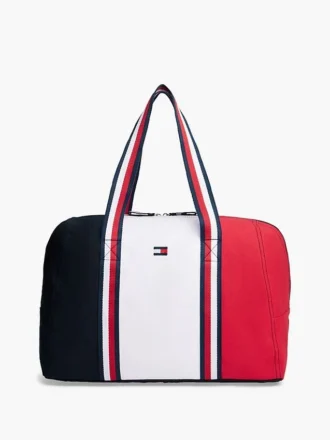 Bolso de viaje con bloques de color