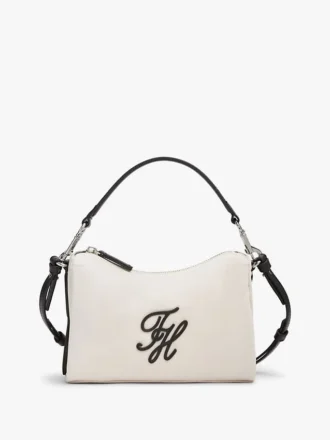 Bolso mini con monograma Script repelente al agua