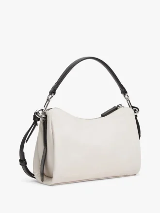 Bolso mini con monograma Script repelente al agua