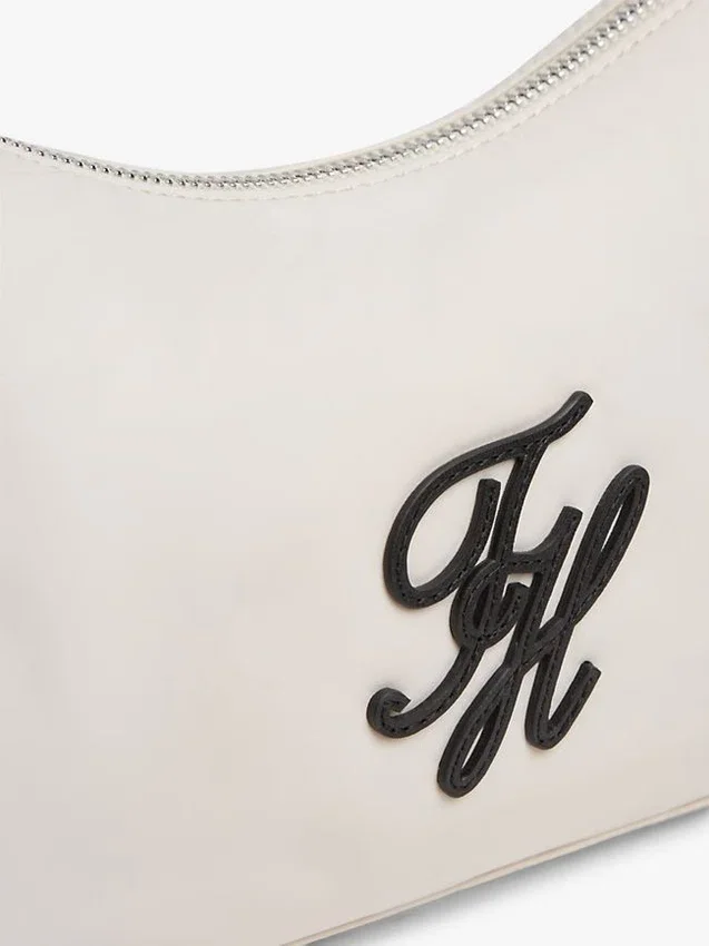 Bolso mini con monograma Script repelente al agua Bolso mini con monograma Script repelente al agua