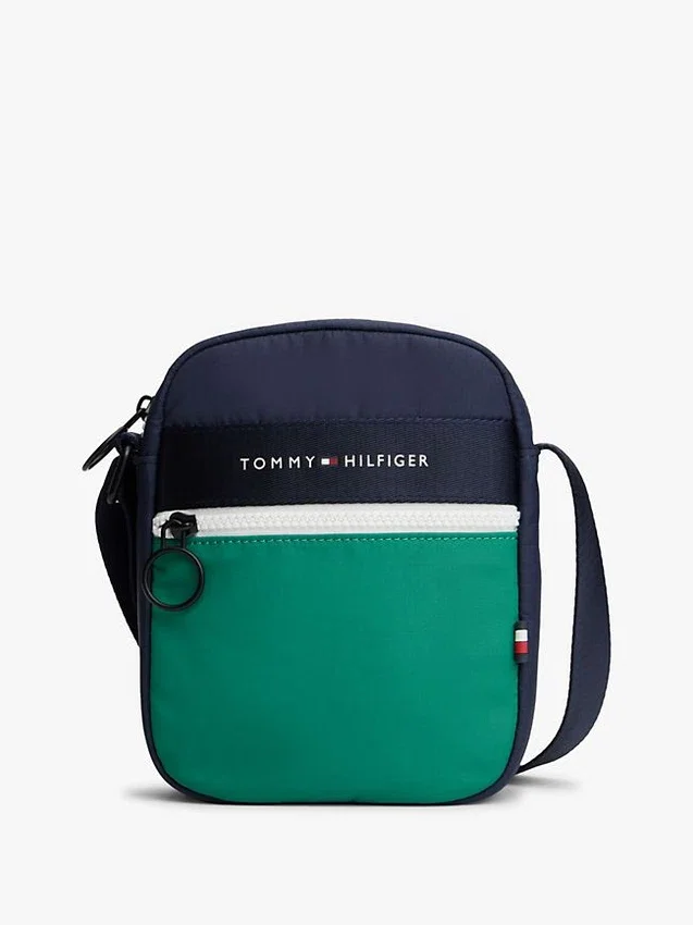 Bolso Mini Reporter con bloques de color Bolso Mini Reporter con bloques de color