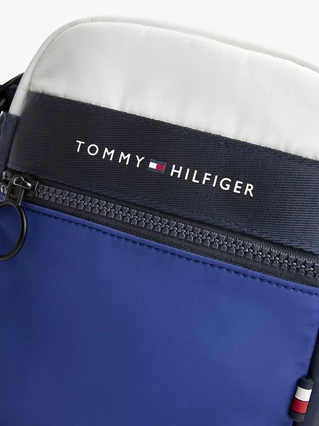 Bolso Mini Reporter con bloques de color Bolso Mini Reporter con bloques de color