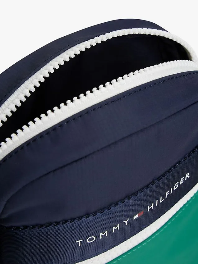 Bolso Mini Reporter con bloques de color Bolso Mini Reporter con bloques de color
