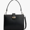 Bolso mini tipo cartera con cierre de monograma Bolso mini tipo cartera con cierre de monograma