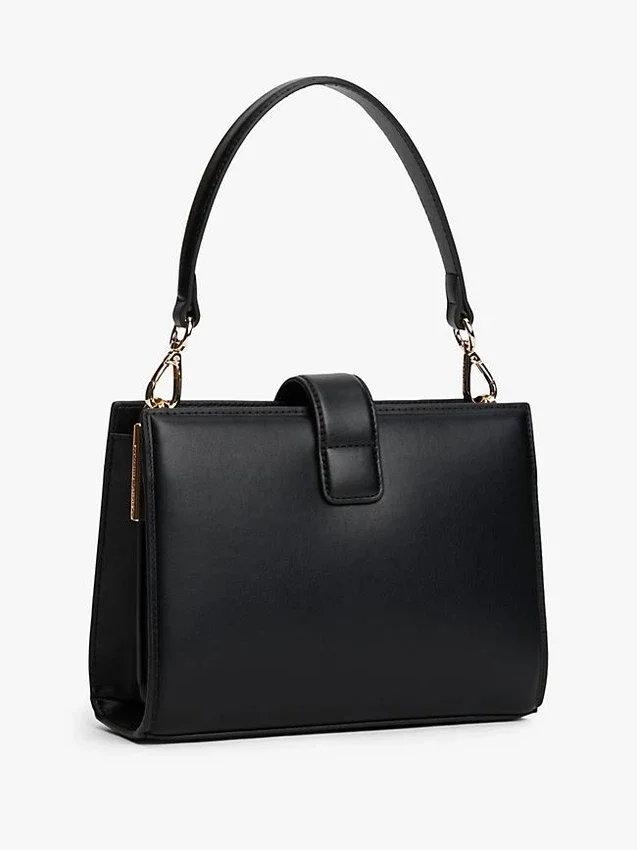 Bolso mini tipo cartera con cierre de monograma Bolso mini tipo cartera con cierre de monograma