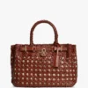 Bolso mini tote de cuero trenzado Bolso mini tote de cuero trenzado