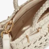 Bolso mini tote de cuero trenzado Bolso mini tote de cuero trenzado