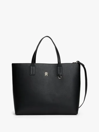 Bolso satchel con logotipo monograma