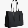Bolso tote con monograma en letra cursiva repelente al agua Bolso tote con monograma en letra cursiva repelente al agua