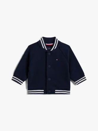 Bomber para bebés con logotipo Varsity Monotype