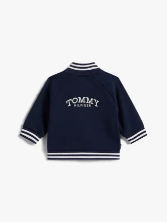 Bomber para bebés con logotipo Varsity Monotype