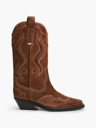 Botas vaqueras de ante Tommy Jeans