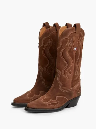 Botas vaqueras de ante Tommy Jeans