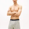 Boxer de punto estampado