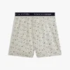 Boxer de punto estampado