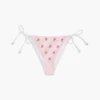 Braguita de bikini con monograma en toda la superficie de las partes de abajo Braguita de bikini con monograma en toda la superficie de las partes de abajo